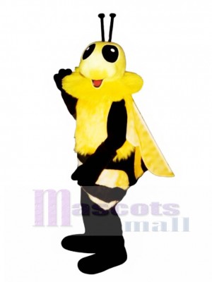 Fluffy Bee Mascot Costume Insect