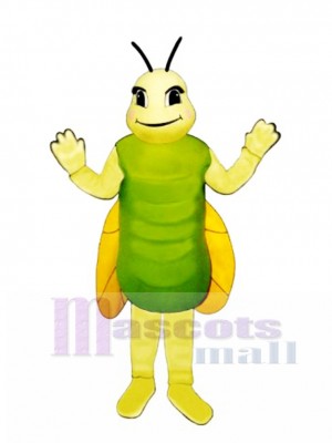 Grasshopper Mascot Costume Insect