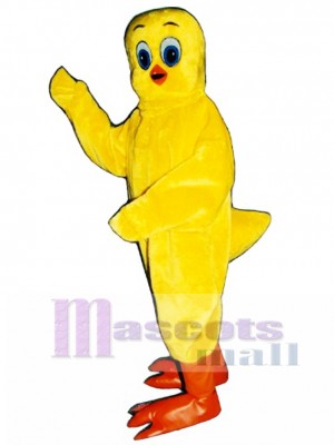 Cute Canary Bird Mascot Costume Bird