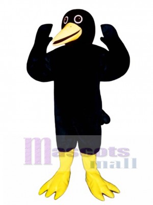 Cute Blackie Blackbird Mascot Costume Bird