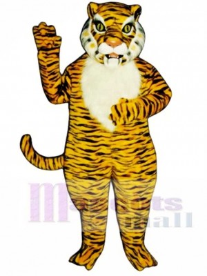 Cute Realistic Tiger Mascot Costume