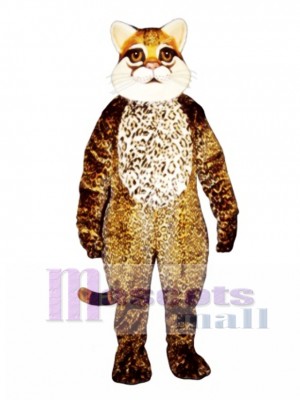 Cute Ocelot Cat Mascot Costume Animal 
