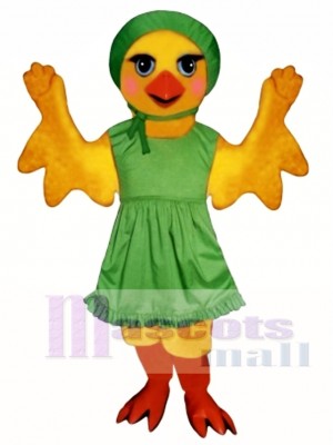 Cute Chickie Chick with Apron & Hat Mascot Costume Animal