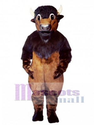Buffy Buffalo Mascot Costume Animal 