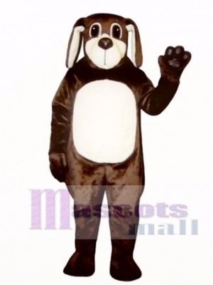 Cute Brown Dog Mascot Costume Animal