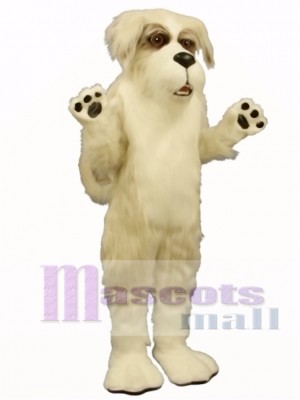 Cute Fluff Dog Mascot Costume Animal