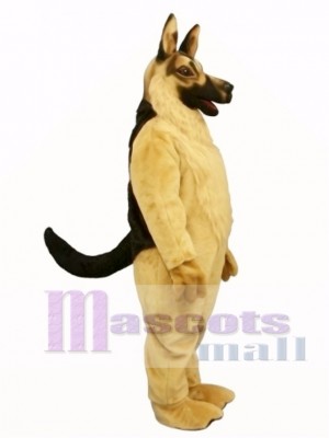Cute German Shepard Dog Mascot Costume Animal
