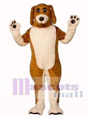 Cute Bossy Beagle Dog Mascot Costume Animal