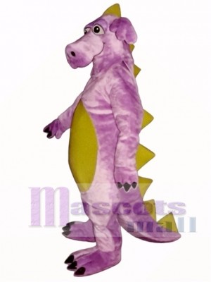 Purple Whimsical Dragon Mascot Costume Animal