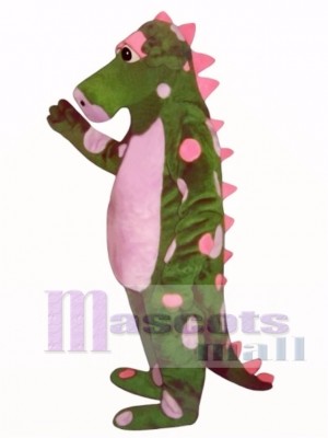 Polka Dot Dragon Mascot Costume Animal