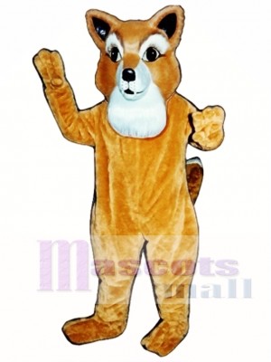 Cute Frankie Fox Mascot Costume Animal