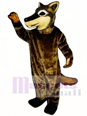 Cute Coyote Wolf Mascot Costume