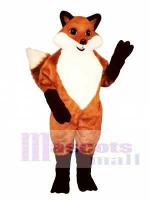 Cute English Fox Mascot Costume Animal