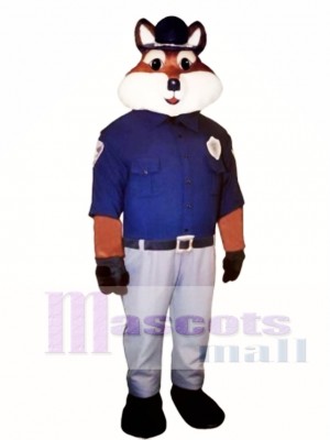 Cute Trooper Fox Mascot Costume Animal