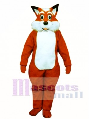 Cute Fred Fox Mascot Costume Animal