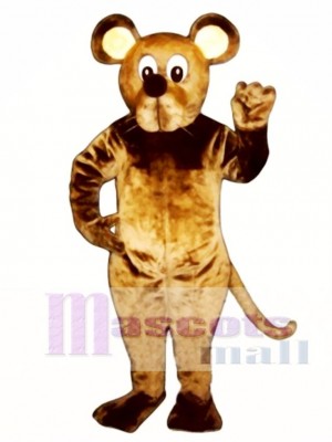 Brown Mouse Mascot Costume Animal