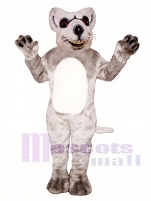 Red Eyed Rat Mascot Costume Animal