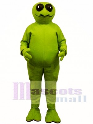 Green Alien Mascot Costume