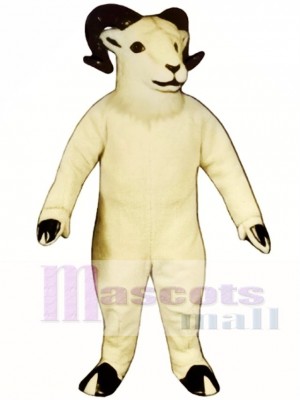 Cute Sheep Big Horned Mascot Costume
