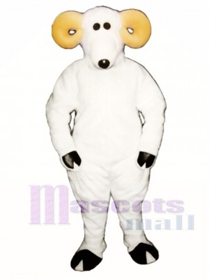 Cute Ronnie Ram Mascot Costume Animal