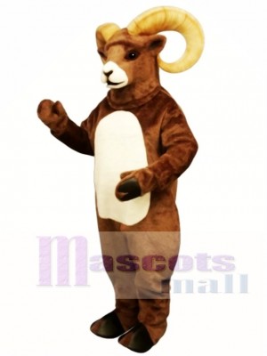 Cute Rocky Ram Mascot Costume Animal