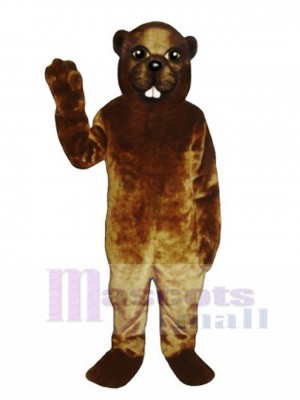 Lumberjack Beaver Mascot Costume Animal 