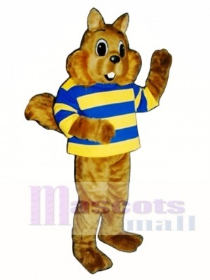 Sunny Squirrel with Shirt Mascot Costume Animal 