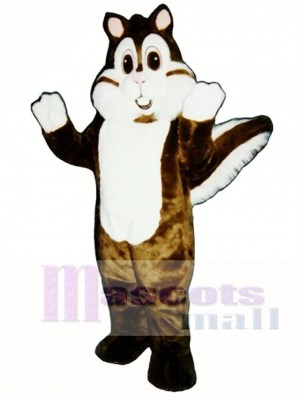 Calvin Chipmunk Mascot Costume