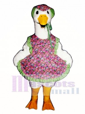 Mother Goose with Hat Mascot Costume Poultry 