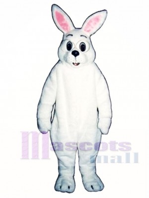 Cute Easter Bunny Rabbit with Glasses Mascot Costume Animal