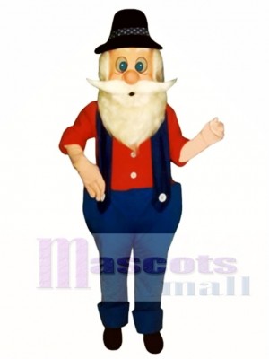 Hillbilly Harold Mascot Costume