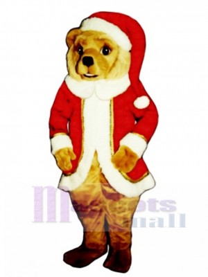 Red St. Bear Claws Christmas Mascot Costume Animal 