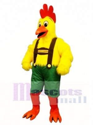 Cute Chicken Yodel Mascot Costume