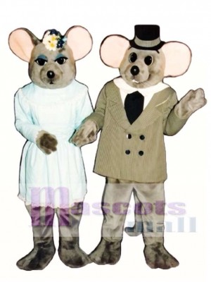 Mr. Mouse Christmas Mascot Costume Animal