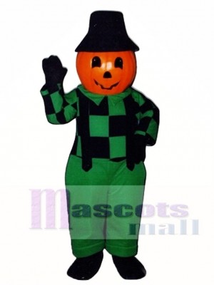 Blinkey Pumpkin Mascot Costume Plant