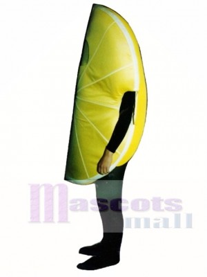 Lemon Wedge Mascot Costume Fruit