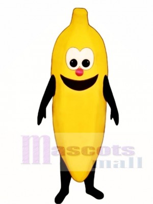 Happy Banana Mascot Costume Fruit