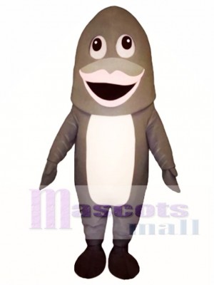 Cute Shark Mascot Costume