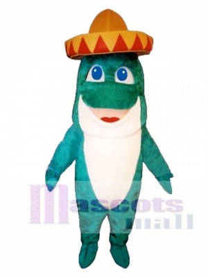 Cute Senor Fish Mascot Costume Animal