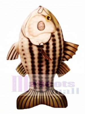 Striped Bass Mascot Costume Animal