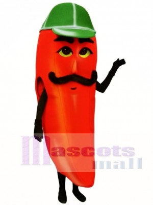 Hot Pepper Mascot Costume