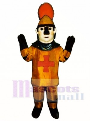 Golden Knight Mascot Costume People