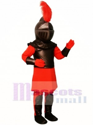 Red Knight Mascot Costume People