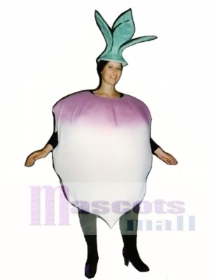 Turnip Mascot Costume Vegetable