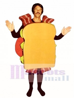 BLT Sandwich Mascot Costume