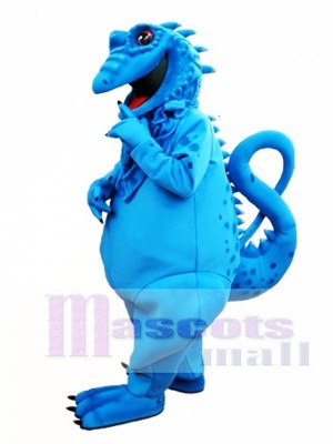 Blue Lizard Mascot Costume Blue Iguana Mascot Costume Animal