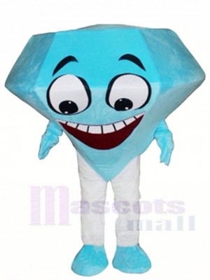 Blue Diamond Mascot Costumes Jewel