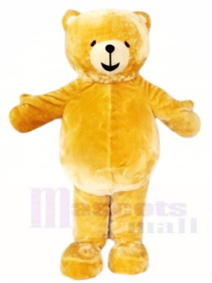 Brown Teddy Bear Mascot Costumes Animal 