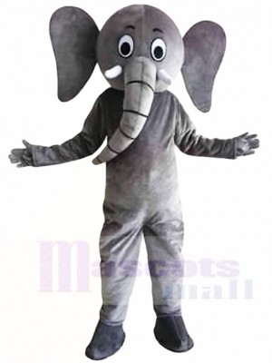 Cute Gray Elephant Mascot Costumes Animal