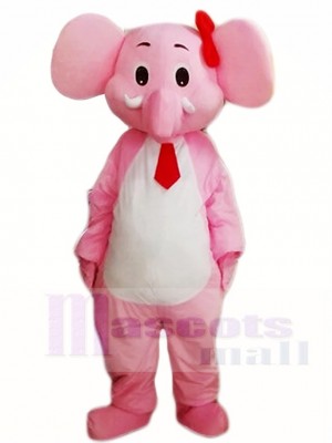 Cute Pink Elephant Mascot Costumes Animal 